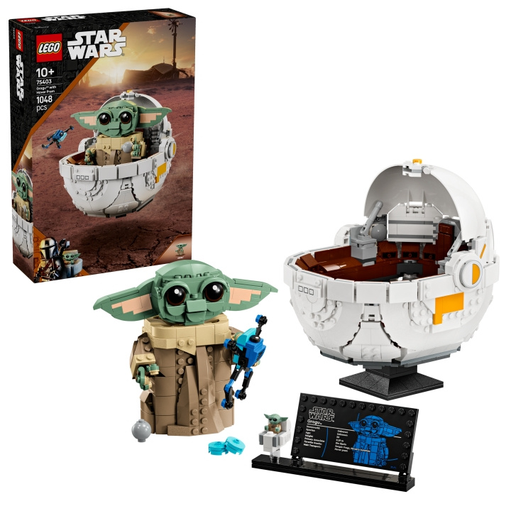 LEGO Star Wars TM - Grogu™ ja leijuvaunu (75403) ryhmässä LELUT, TUOTTEET LAPSILLE JA VAUVOILLE / Leikkikalut, Askartelu &Pelit / Rakennuslelut / Lego @ TP E-commerce Nordic AB (D12319)