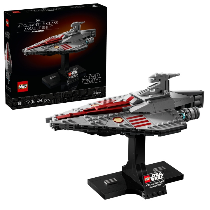 LEGO Star Wars TM - Acclamator-luokan rynnäkköalus (75404) ryhmässä LELUT, TUOTTEET LAPSILLE JA VAUVOILLE / Leikkikalut, Askartelu &Pelit / Rakennuslelut / Lego @ TP E-commerce Nordic AB (D12320)