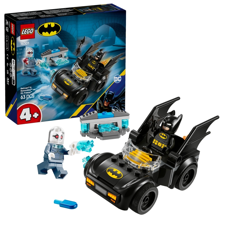 LEGO Supersankarit - Batman™ & Batmobile™ vs. Mr. Freeze™ (76301) ryhmässä LELUT, TUOTTEET LAPSILLE JA VAUVOILLE / Leikkikalut, Askartelu &Pelit / Rakennuslelut / Lego @ TP E-commerce Nordic AB (D12321)