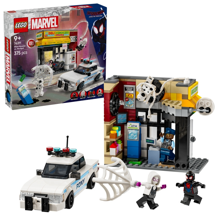 LEGO Supersankarit - Spider-Verse: Miles Morales vs. The Spot (76311) (76311) ryhmässä LELUT, TUOTTEET LAPSILLE JA VAUVOILLE / Leikkikalut, Askartelu &Pelit / Rakennuslelut / Lego @ TP E-commerce Nordic AB (D12324)