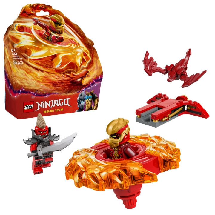 LEGO Ninjago - Kain lohikäärmeen Spinjitzu-kehrääjä (71823) ryhmässä LELUT, TUOTTEET LAPSILLE JA VAUVOILLE / Leikkikalut, Askartelu &Pelit / Figuurit, miniatyyrit ja tarvikkeet @ TP E-commerce Nordic AB (D12344)