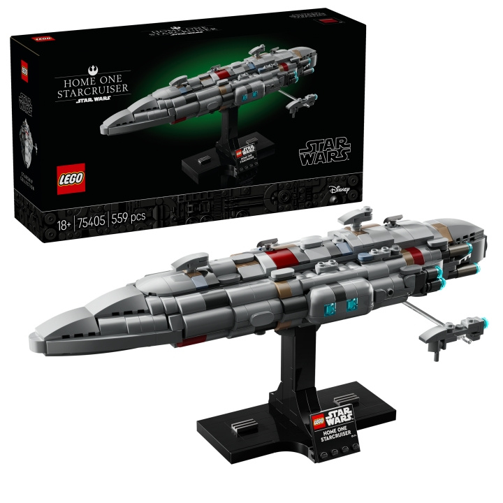 LEGO Tähtien sota TM - Home One Starcruiser (75405) ryhmässä LELUT, TUOTTEET LAPSILLE JA VAUVOILLE / Leikkikalut, Askartelu &Pelit / Rakennuslelut / Lego @ TP E-commerce Nordic AB (D12351)