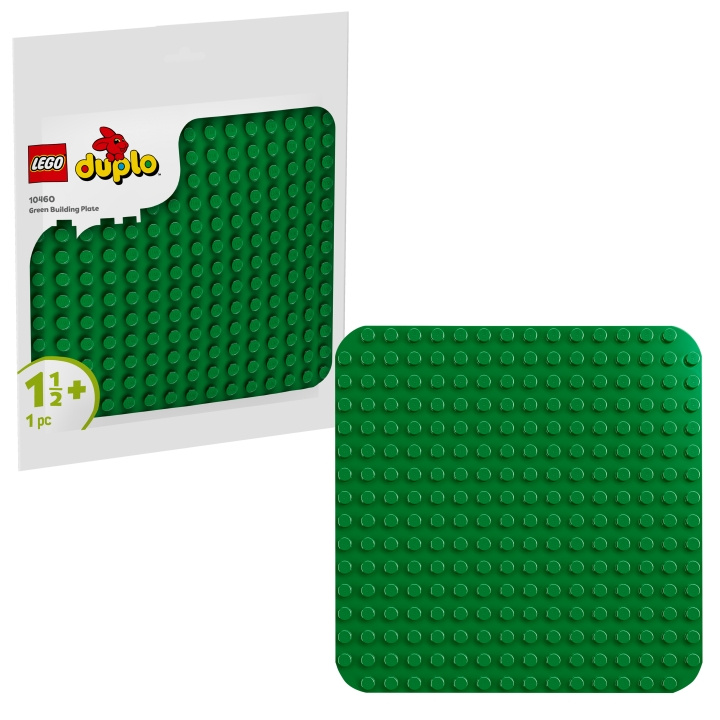 LEGO DUPLO Classic - vihreä rakennuslevy (10460) ryhmässä LELUT, TUOTTEET LAPSILLE JA VAUVOILLE / Leikkikalut, Askartelu &Pelit / Rakennuslelut / Lego @ TP E-commerce Nordic AB (D12355)