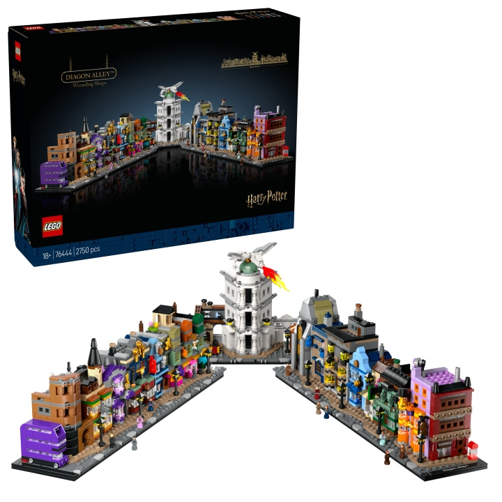 LEGO Harry Potter TM - Viistokulmakujan velhokaupat (76444) ryhmässä LELUT, TUOTTEET LAPSILLE JA VAUVOILLE / Leikkikalut, Askartelu &Pelit / Rakennuslelut / Lego @ TP E-commerce Nordic AB (D12356)