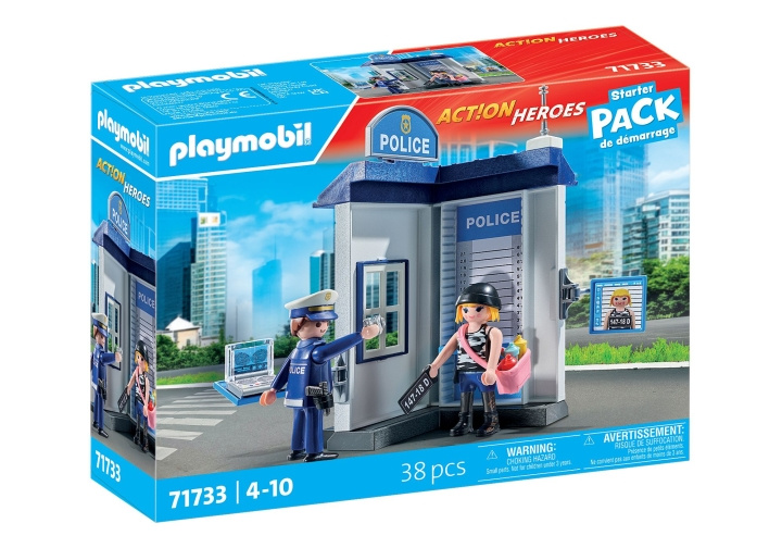 Playmobil Aloituspakkaus Poliisihuone (71733) ryhmässä LELUT, TUOTTEET LAPSILLE JA VAUVOILLE / Leikkikalut, Askartelu &Pelit / Lelusarja @ TP E-commerce Nordic AB (D12359)