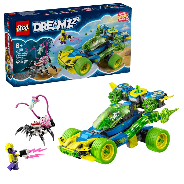 LEGO DREAMZzz - Mateo ja Z-Blob Action Race Car (71491) ryhmässä LELUT, TUOTTEET LAPSILLE JA VAUVOILLE / Leikkikalut, Askartelu &Pelit / Rakennuslelut / Lego @ TP E-commerce Nordic AB (D12376)