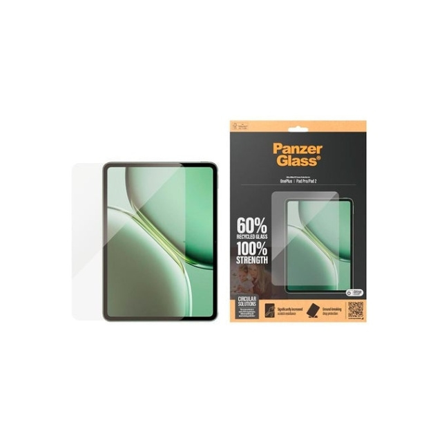 PanzerGlass Näytönsuoja - OnePlus Pad Pro/Pad 2 ryhmässä ÄLYPUHELIMET JA TABLETIT / Puhelimen suojakotelo / OnePlus @ TP E-commerce Nordic AB (D12380)