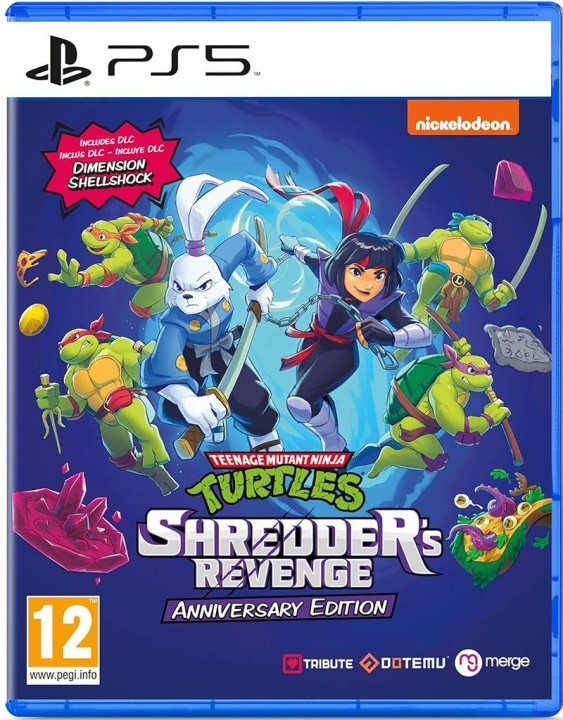 Teenage Mutant Ninja Turtles: Shredder\'s Revenge (Anniversary Edition) (PS5) ryhmässä KODINELEKTRONIIKKA / Pelikonsolit & Tarvikkeet / Sony PlayStation 5 / Peli @ TP E-commerce Nordic AB (D12391)