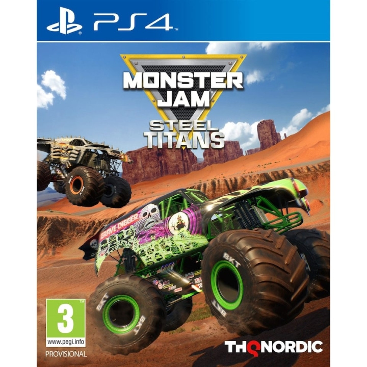 Monster Jam: Steel Titans (PS4) ryhmässä KODINELEKTRONIIKKA / Pelikonsolit & Tarvikkeet / Sony PlayStation 4 / Peli @ TP E-commerce Nordic AB (D12428)