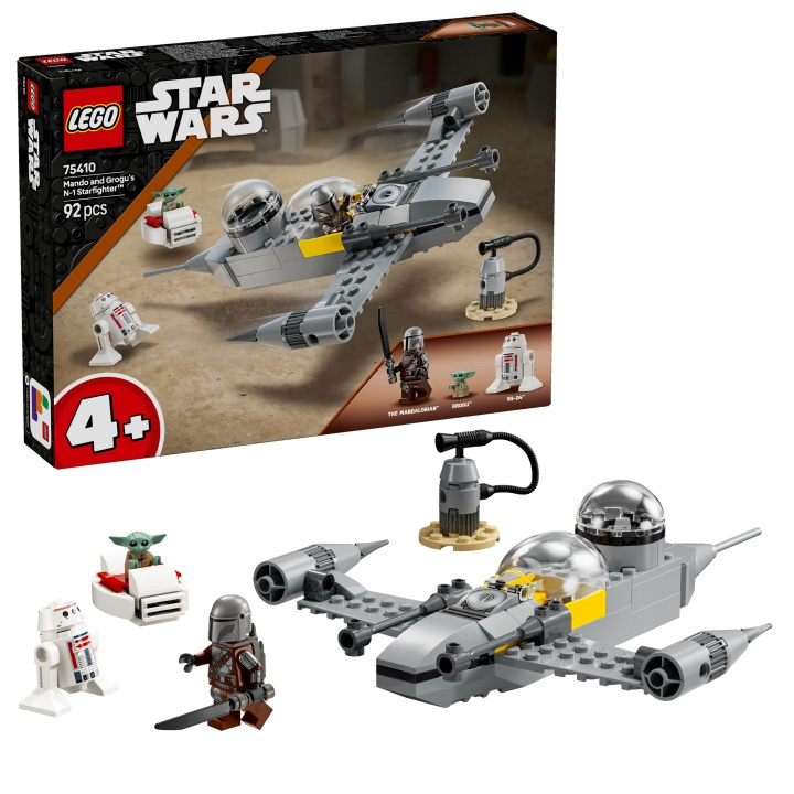 LEGO Star Wars TM - Mandon ja Grogun N-1-tähtihävittäjä (75410) ryhmässä LELUT, TUOTTEET LAPSILLE JA VAUVOILLE / Leikkikalut, Askartelu &Pelit / Rakennuslelut / Lego @ TP E-commerce Nordic AB (D12435)