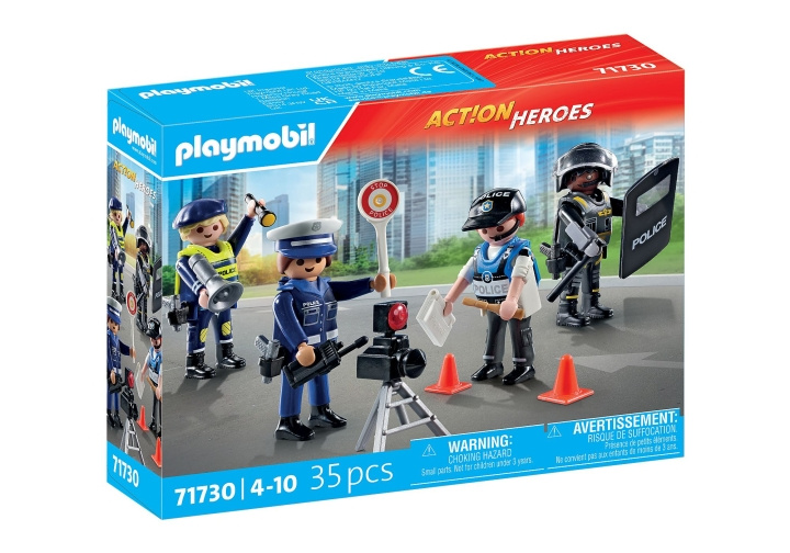 Playmobil Poliisihahmo setti (71730) ryhmässä LELUT, TUOTTEET LAPSILLE JA VAUVOILLE / Leikkikalut, Askartelu &Pelit / Lelusarja @ TP E-commerce Nordic AB (D12437)