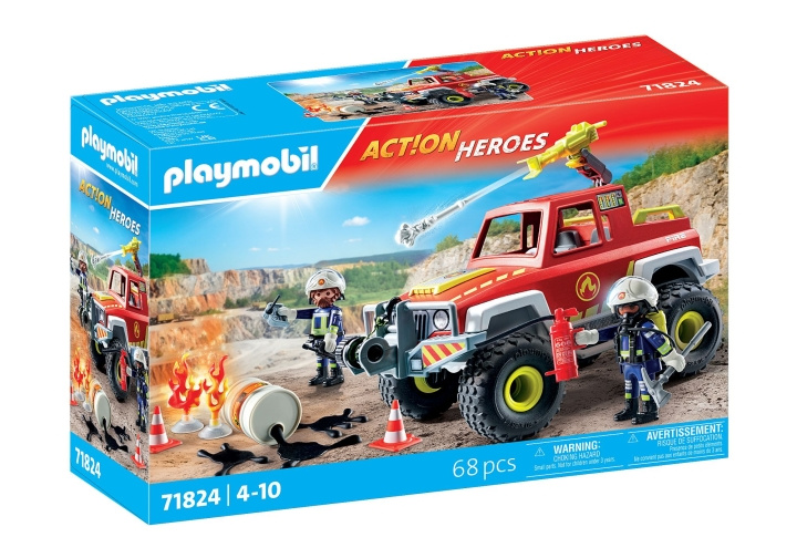 Playmobil Palontorjunta-auto (71824) ryhmässä LELUT, TUOTTEET LAPSILLE JA VAUVOILLE / Leikkikalut, Askartelu &Pelit / Lelusarja @ TP E-commerce Nordic AB (D12440)