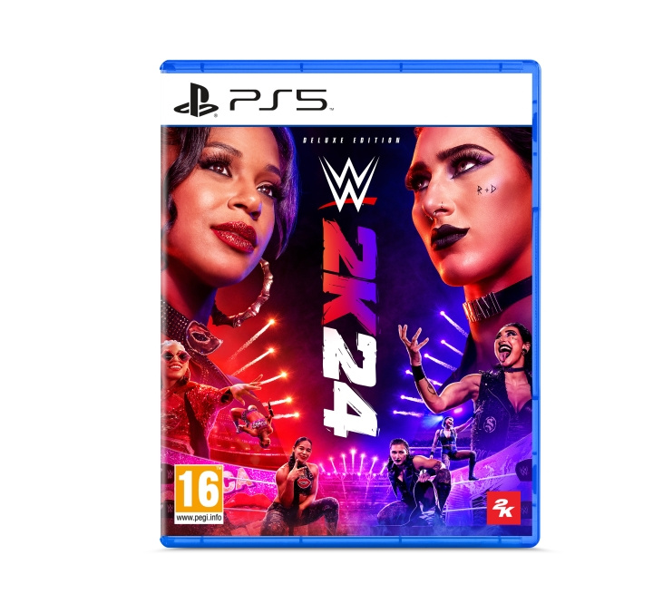 WWE 2K24 (Deluxe Edition) (PS5) ryhmässä KODINELEKTRONIIKKA / Pelikonsolit & Tarvikkeet / Sony PlayStation 5 / Peli @ TP E-commerce Nordic AB (D12450)