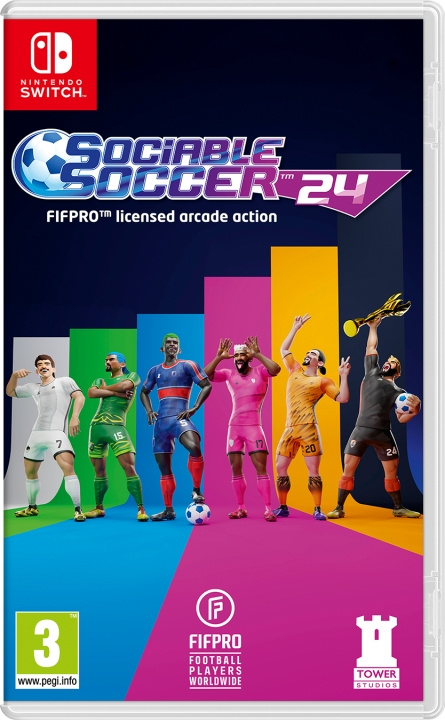 Sociable Soccer 24 (Switch) ryhmässä KODINELEKTRONIIKKA / Pelikonsolit & Tarvikkeet / Nintendo Switch / Pelit @ TP E-commerce Nordic AB (D12518)