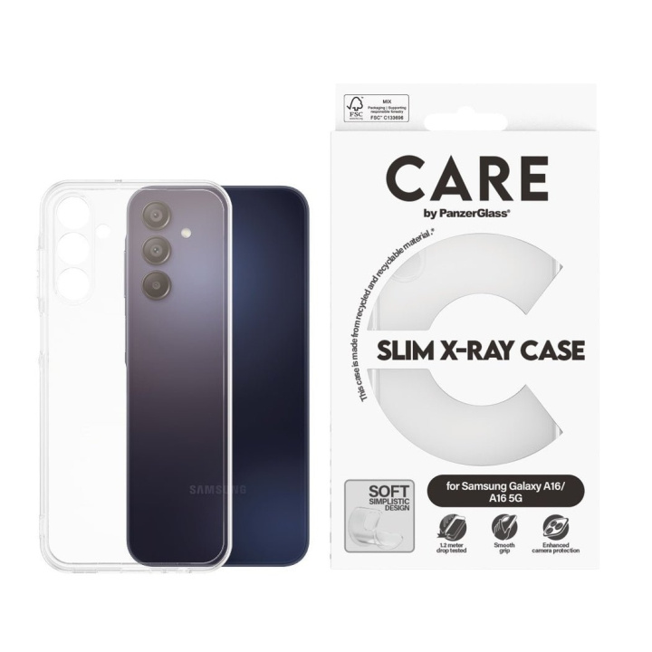 CARE by PanzerGlass - Kotelo - Transparrent - Samsung Galaxy A15/A15 5G ryhmässä ÄLYPUHELIMET JA TABLETIT / Puhelimen suojakotelo / Samsung @ TP E-commerce Nordic AB (D12579)