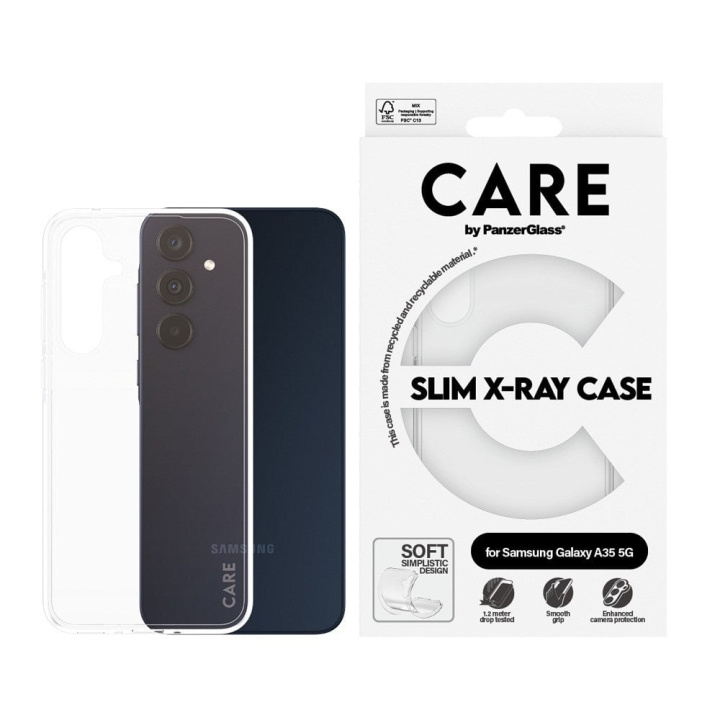 CARE by PanzerGlass - Kotelo - Samsung A35 5G ryhmässä ÄLYPUHELIMET JA TABLETIT / Puhelimen suojakotelo / Samsung @ TP E-commerce Nordic AB (D12582)