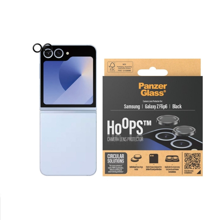 PanzerGlass Silmukat - Linssisuoja - Samsung Galaxy Z Flip6 - Samsung Galaxy Z Flip6 ryhmässä ÄLYPUHELIMET JA TABLETIT / Puhelimen suojakotelo / Samsung @ TP E-commerce Nordic AB (D12600)