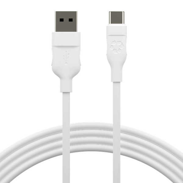 dbramante1928 USB-A-USB-C-kaapeli, 1,2 m - valkoinen ryhmässä TIETOKOONET & TARVIKKEET / Kaapelit & Sovittimet / USB / USB-C @ TP E-commerce Nordic AB (D12633)