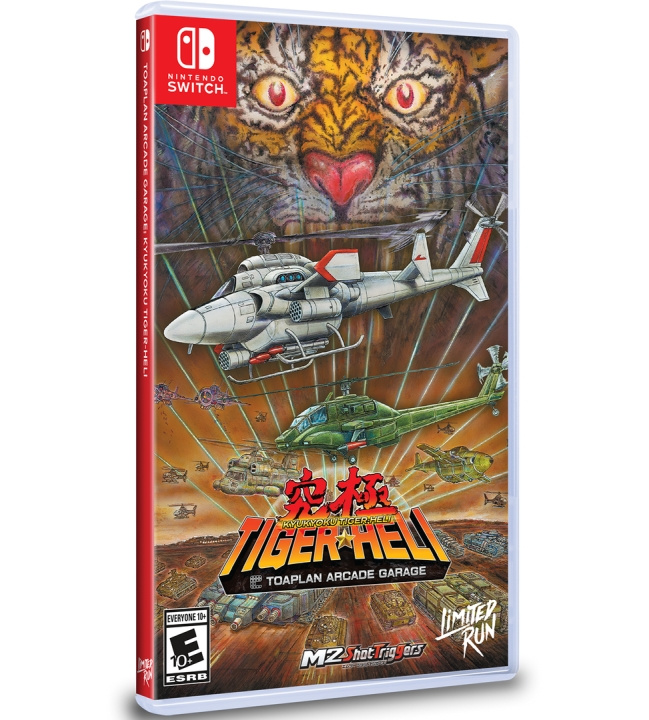 Toaplan Arcade Garage: Kyukyoku Tiger-Heli (Limited Run) (Import) (Switch) ryhmässä KODINELEKTRONIIKKA / Pelikonsolit & Tarvikkeet / Nintendo Switch / Pelit @ TP E-commerce Nordic AB (D12665)