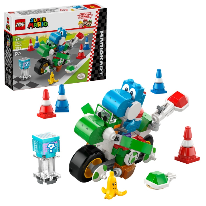 LEGO Super Mario - Mario Kart™ - Yoshi Bike (72031) ryhmässä LELUT, TUOTTEET LAPSILLE JA VAUVOILLE / Leikkikalut, Askartelu &Pelit / Rakennuslelut / Lego @ TP E-commerce Nordic AB (D12682)