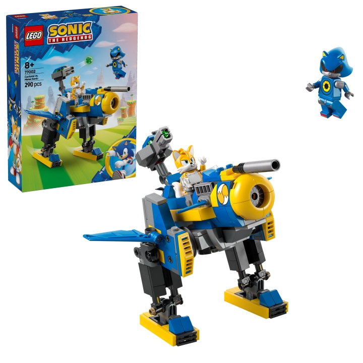 LEGO Sonic - Cyclone vs. Metal Sonic (77002) ryhmässä LELUT, TUOTTEET LAPSILLE JA VAUVOILLE / Leikkikalut, Askartelu &Pelit / Rakennuslelut / Lego @ TP E-commerce Nordic AB (D12684)