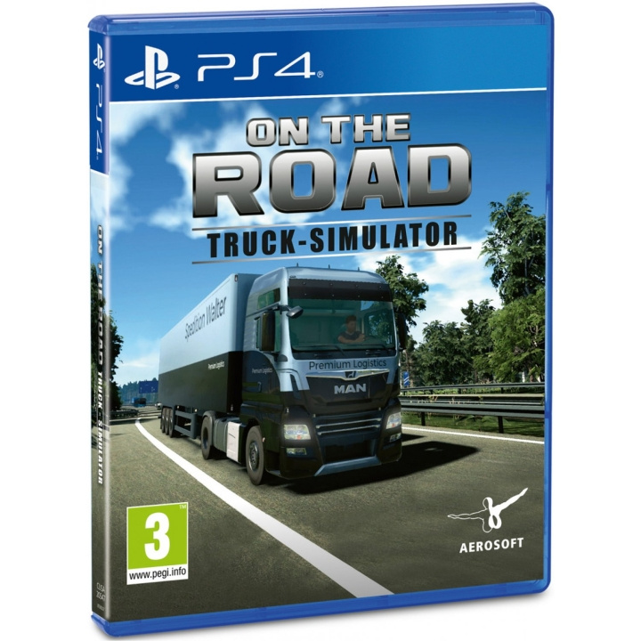 On The Road Truck Simulator (PS4) ryhmässä KODINELEKTRONIIKKA / Pelikonsolit & Tarvikkeet / Sony PlayStation 4 / Peli @ TP E-commerce Nordic AB (D12705)