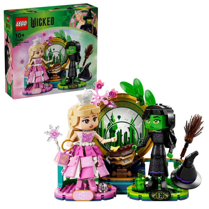 LEGO Wicked - Elphaba & Glinda hahmot (75682) ryhmässä LELUT, TUOTTEET LAPSILLE JA VAUVOILLE / Leikkikalut, Askartelu &Pelit / Rakennuslelut / Lego @ TP E-commerce Nordic AB (D12732)