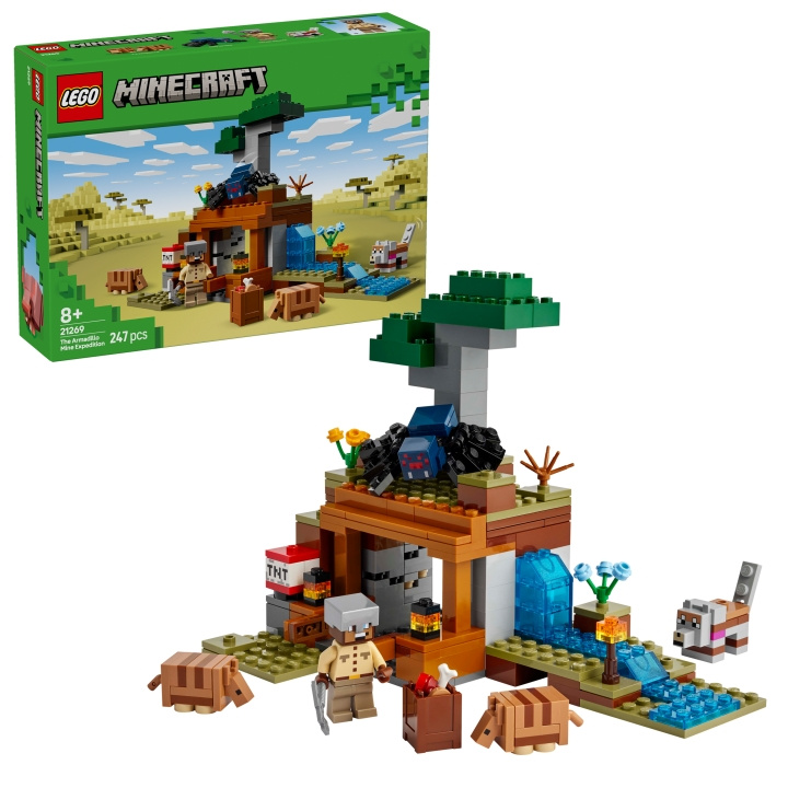 LEGO Minecraft - Vyötiäisen kaivosretki (21269) ryhmässä LELUT, TUOTTEET LAPSILLE JA VAUVOILLE / Leikkikalut, Askartelu &Pelit / Rakennuslelut / Lego @ TP E-commerce Nordic AB (D12735)