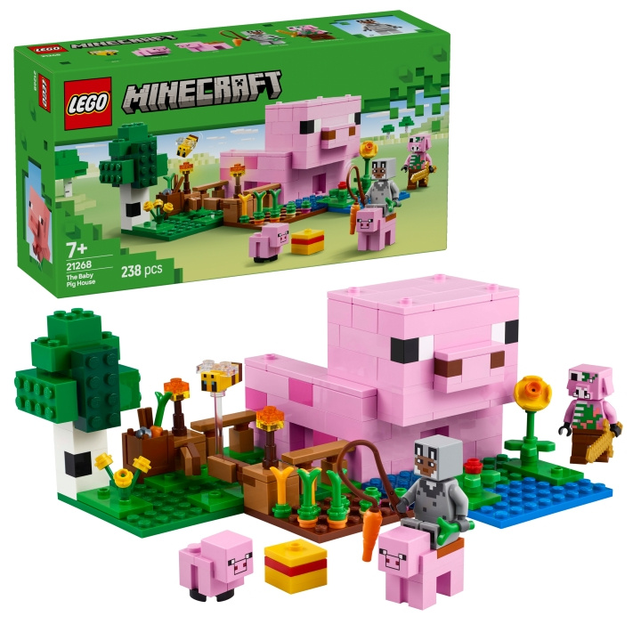 LEGO Minecraft - Vauvan sian talo (21268) ryhmässä LELUT, TUOTTEET LAPSILLE JA VAUVOILLE / Leikkikalut, Askartelu &Pelit / Rakennuslelut / Lego @ TP E-commerce Nordic AB (D12742)