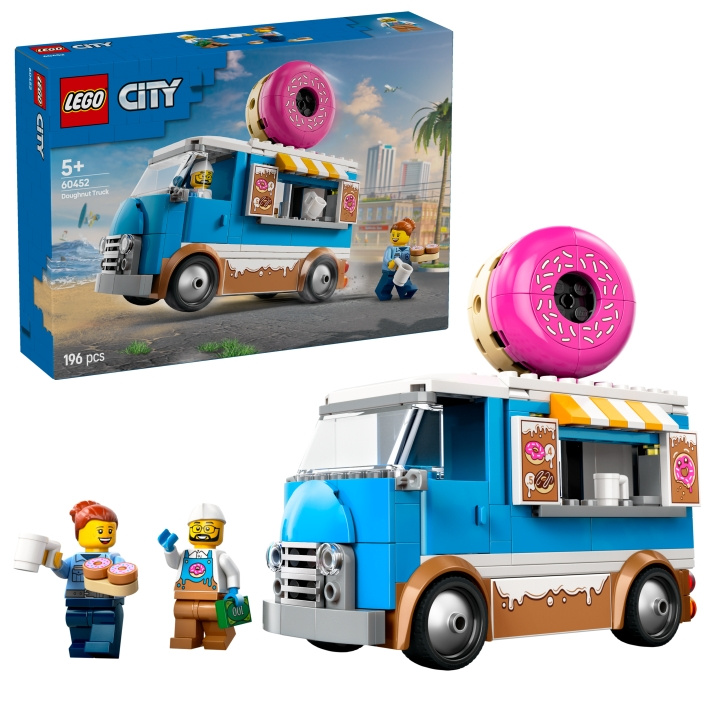 LEGO LEGO Kaupunki - Donitsirekka (60452) ryhmässä LELUT, TUOTTEET LAPSILLE JA VAUVOILLE / Leikkikalut, Askartelu &Pelit / Rakennuslelut / Lego @ TP E-commerce Nordic AB (D12743)