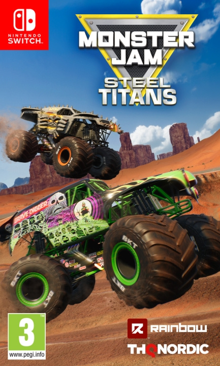 Monster Jam: Steel Titans (Switch) ryhmässä KODINELEKTRONIIKKA / Pelikonsolit & Tarvikkeet / Nintendo Switch / Pelit @ TP E-commerce Nordic AB (D12752)