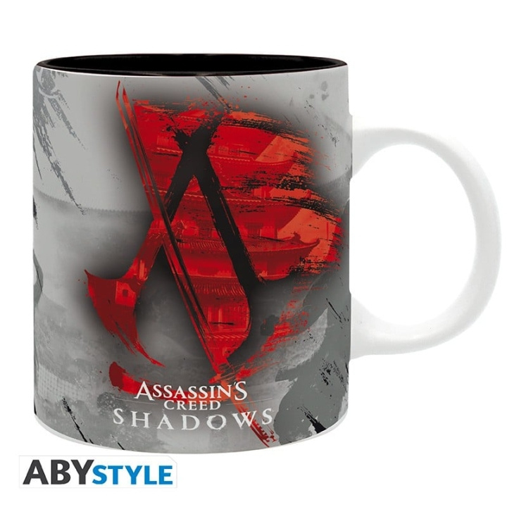 Abysse ASSASSIN\'S CREED - muki - 320 ml - Crest Shadows - subli x2 ryhmässä URHEILU, VAPAA-AIKA JA HARRASTUS / Hauskat tavarat / Mukit @ TP E-commerce Nordic AB (D12808)