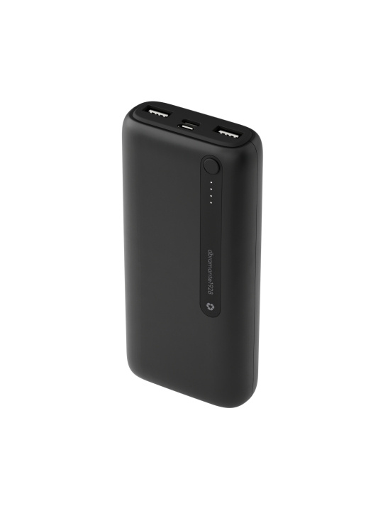 dbramante1928 Re-charge - Power Bank, 20K - Musta ryhmässä ÄLYPUHELIMET JA TABLETIT / Laturit & Kaapelit / Powerbanks @ TP E-commerce Nordic AB (D12818)