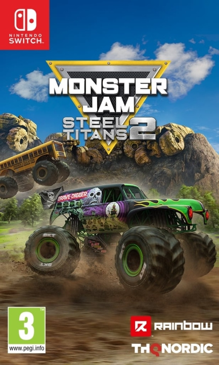 Monster Jam Steel Titans 2 (Switch) ryhmässä KODINELEKTRONIIKKA / Pelikonsolit & Tarvikkeet / Nintendo Switch / Pelit @ TP E-commerce Nordic AB (D12828)