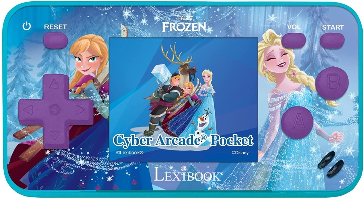 Lexibook Disney Frozen - Käsikonsoli Cyber Arcade® Pocket (JL1895FZ) (JL1895FZ) ryhmässä LELUT, TUOTTEET LAPSILLE JA VAUVOILLE / Leikkikalut, Askartelu &Pelit / Lelut @ TP E-commerce Nordic AB (D12837)