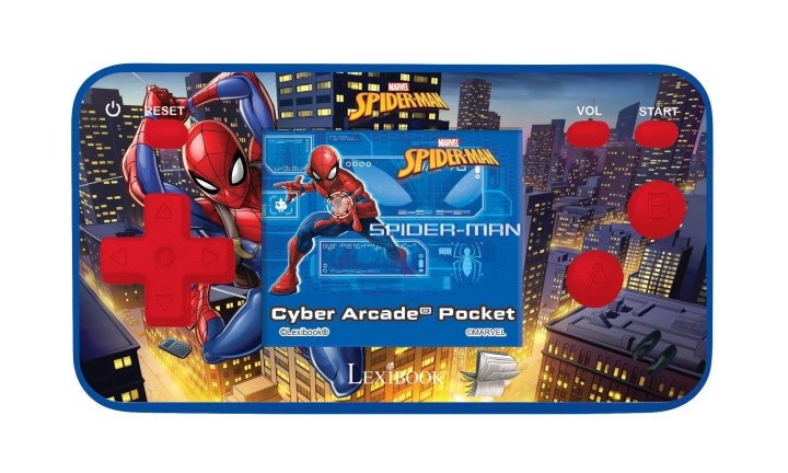 Lexibook Spider-Man - Käsikonsoli Cyber Arcade® Pocket 1.8\'\' (JL1895SP) (JL1895SP) ryhmässä LELUT, TUOTTEET LAPSILLE JA VAUVOILLE / Leikkikalut, Askartelu &Pelit / Lelut @ TP E-commerce Nordic AB (D12839)