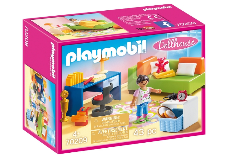 Playmobil Teinien huone (70209) ryhmässä LELUT, TUOTTEET LAPSILLE JA VAUVOILLE / Leikkikalut, Askartelu &Pelit / Lelusarja @ TP E-commerce Nordic AB (D12849)