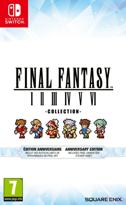 Final Fantasy I-VI - Collection - Anniversary Edition (Switch) ryhmässä KODINELEKTRONIIKKA / Pelikonsolit & Tarvikkeet / Nintendo Switch / Pelit @ TP E-commerce Nordic AB (D12885)