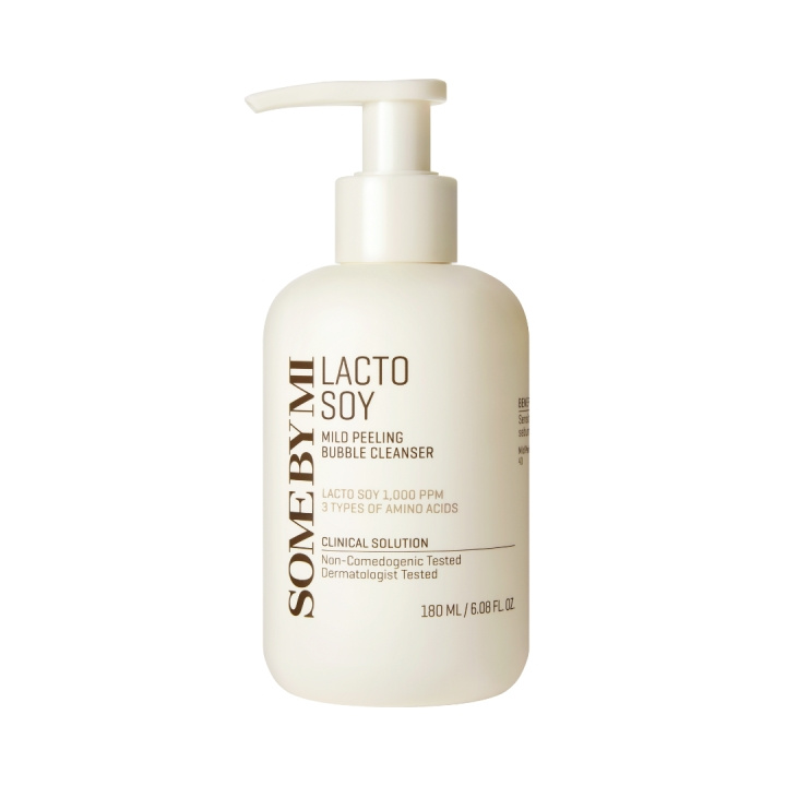 Some By Mi Lactosoy Mild Bubble Peeling Cleanser - 180 ml ryhmässä KAUNEUS JA TERVEYS / Ihonhoito / Kasvot / Puhdistus @ TP E-commerce Nordic AB (D12942)