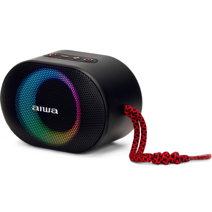 AIWA Bluetooth-högtalare IPX6 RGB belysning ryhmässä KODINELEKTRONIIKKA / Ääni & Kuva / Kaiuttimet & Tarvikkeet / Bluetooth-kaiutin / Kannettavat kaiuttimet @ TP E-commerce Nordic AB (D13548)