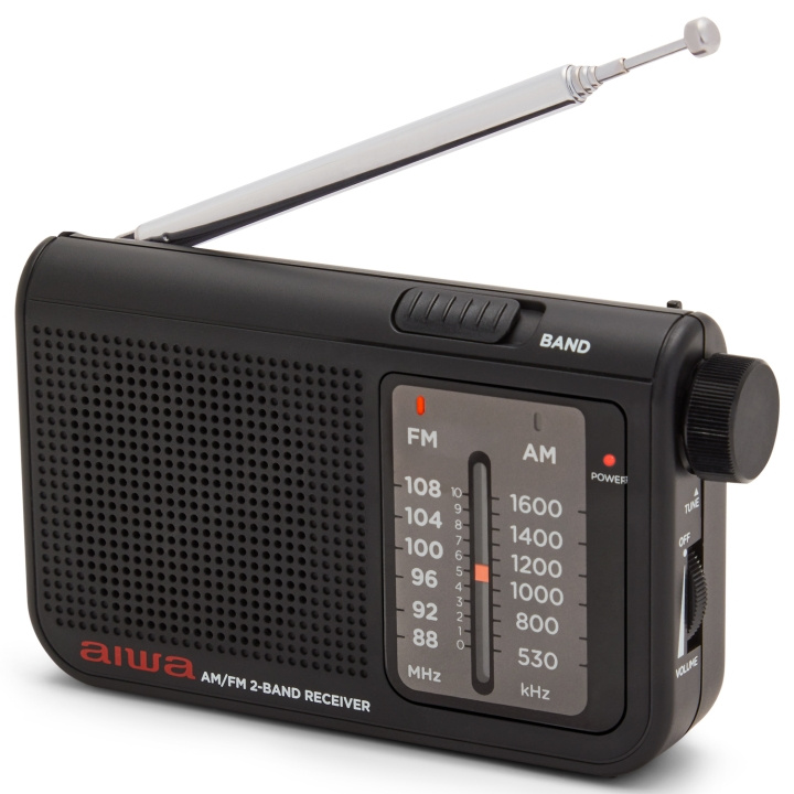 AIWA Pocket radio med FM/MW Svart ryhmässä KODINELEKTRONIIKKA / Ääni & Kuva / Kotiteatteri, HiFi ja kannettavat / Radio & Herätyskellot / Radio @ TP E-commerce Nordic AB (D13570)