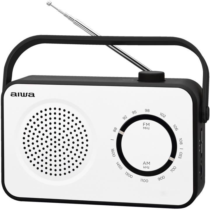 AIWA Analog radio Vit ryhmässä KODINELEKTRONIIKKA / Ääni & Kuva / Kotiteatteri, HiFi ja kannettavat / Radio & Herätyskellot / Radio @ TP E-commerce Nordic AB (D13573)