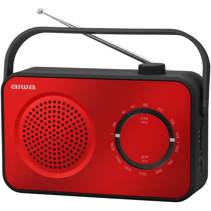 AIWA Analog radio Röd ryhmässä KODINELEKTRONIIKKA / Ääni & Kuva / Kotiteatteri, HiFi ja kannettavat / Radio & Herätyskellot / Radio @ TP E-commerce Nordic AB (D13574)