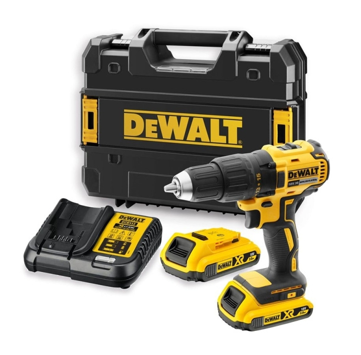 DeWALT DCD777D2T Screwdriver 18 V ryhmässä KOTI, TALOUS JA PUUTARHA / Työkalut & Tee itse / Ruuvimeisselit @ TP E-commerce Nordic AB (D13592)