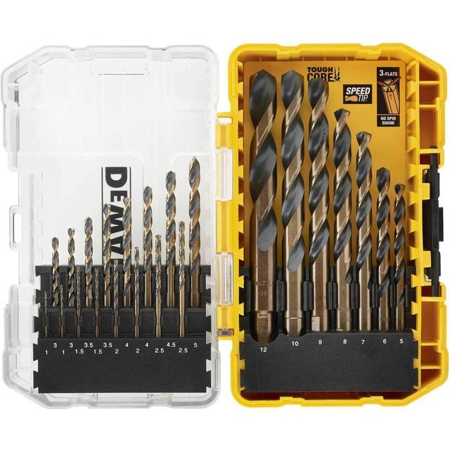 DeWALT drill bit set 23 pcs DT70729 ryhmässä KOTI, TALOUS JA PUUTARHA / Työkalut & Tee itse / Porakoneet @ TP E-commerce Nordic AB (D13603)