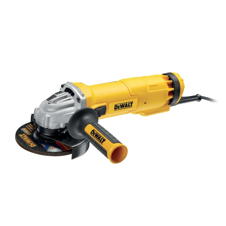 DeWALT DWE4237-QS Vinkelsliber 1400W ryhmässä KOTI, TALOUS JA PUUTARHA / Työkalut & Tee itse / Muut sähkötyökalut @ TP E-commerce Nordic AB (D13609)