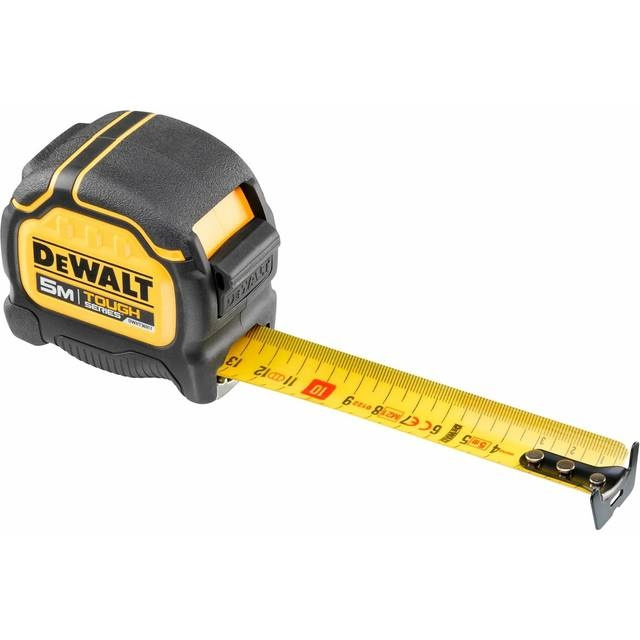 DeWALT Måttband Tough Tape 5M Robust design ryhmässä KOTI, TALOUS JA PUUTARHA / Työkalut & Tee itse / Muut Työkalut & Tarvikkeet @ TP E-commerce Nordic AB (D13624)