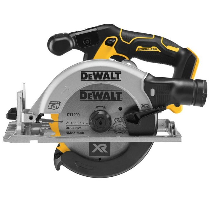 DeWALT Rundsav XR DCS565N 165x20mm 18V Solo ryhmässä KOTI, TALOUS JA PUUTARHA / Työkalut & Tee itse / Sahat @ TP E-commerce Nordic AB (D13633)