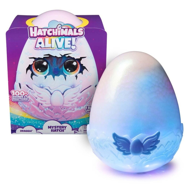 Hatchimals Elävä salainen luukku Draggle Asst. (6069282) ryhmässä LELUT, TUOTTEET LAPSILLE JA VAUVOILLE / Leikkikalut, Askartelu &Pelit / Lelut @ TP E-commerce Nordic AB (D13764)