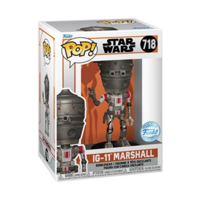 Funko Pop! POP - Vinyyli paitsi Mandalorian - IG-11 Marshall (78342) ryhmässä LELUT, TUOTTEET LAPSILLE JA VAUVOILLE / Leikkikalut, Askartelu &Pelit / Figuurit, miniatyyrit ja tarvikkeet @ TP E-commerce Nordic AB (D13774)